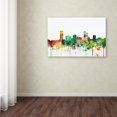 thumbnail image 2 of Trademark Fine Art "Milwaukee Wisconsin Skyline SP" Canvas Art by Marlene Watson, 2 of 2