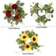 thumbnail image 2 of Velas Guirnaldas de flores Arreglos florales otoñales Columnas Portavelas Bodas Rosas Girasoles Portavelas Portavelas Mesas de banquete Decoración central, 2 of 4