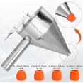 thumbnail image 5 of Batter Dispenser Stainless Steel Pancakes and Waffles Tool With Stand Easy Cleaning, 5 of 5