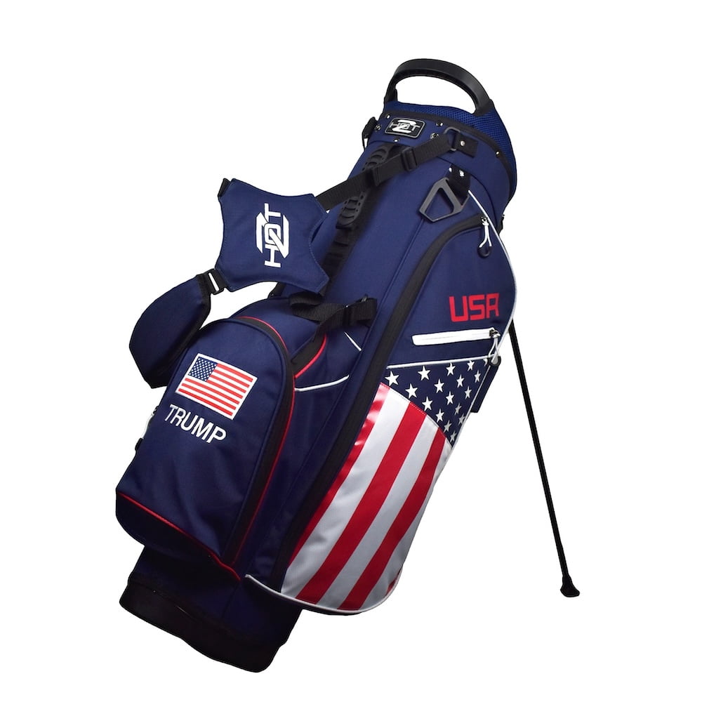 Hot-Z Golf USA Flag Stand Bag Red/White/Blue