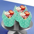 thumbnail image 3 of 100pcs Tulip Cupcake Baking Cups Muffin Baking Liners Holders Cupcake Wrappers, 3 of 5