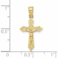 thumbnail image 3 of 10K Yellow Gold With Arrow Pointed Ends Crucifix Charm (24.7 X 12.75) Made In United States 10k8585, 3 of 5
