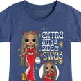 thumbnail image 3 of LOL OMG! Fashion Dolls - Extra w/ a Side of Swag - Toddler & Youth Girls Short Sleeve Graphic T-Shirt, 3 of 5