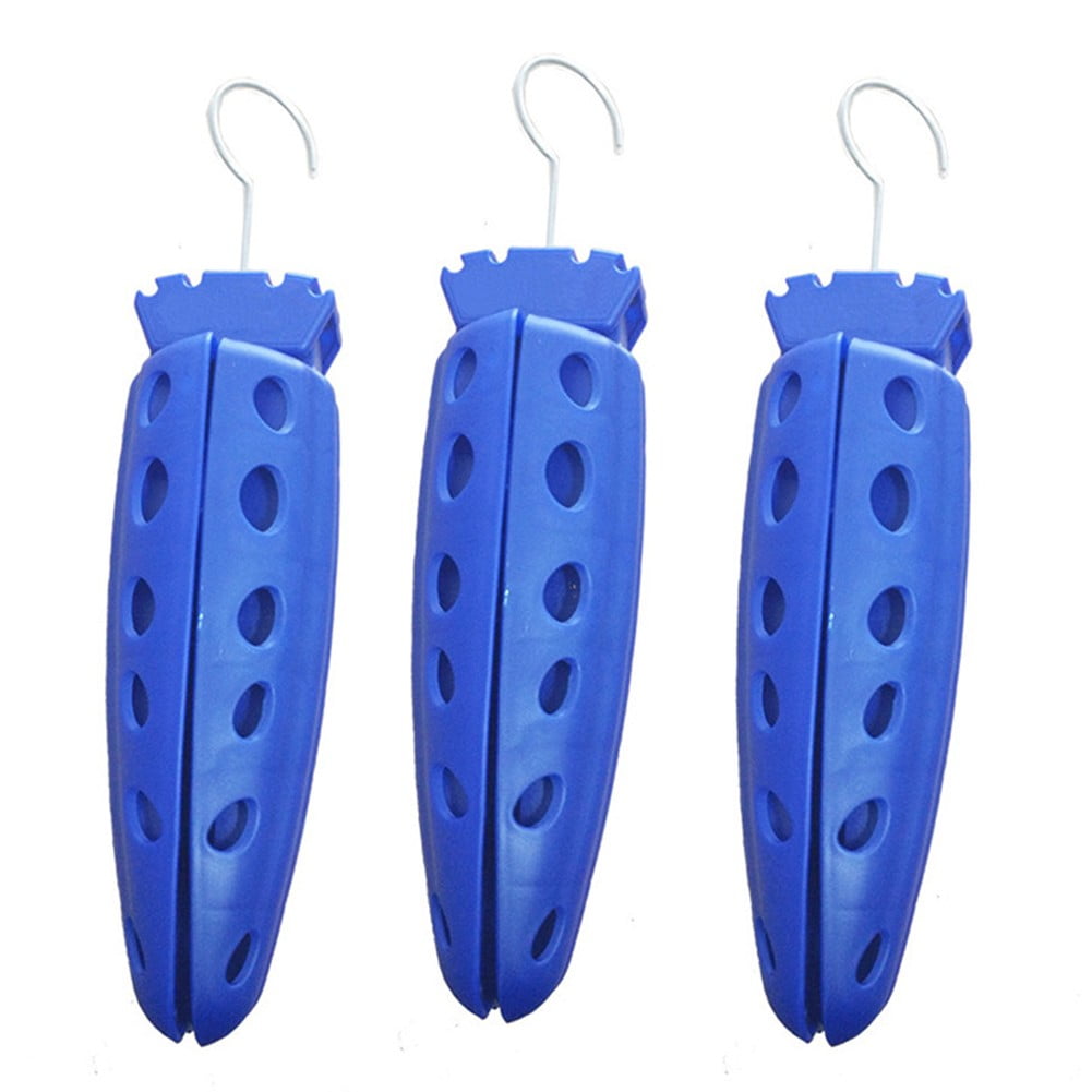 Foldable Wetsuit Hanger Quick Drying Vented Hanger For Surfing Diving Wetsuit Blue Fangkenuo