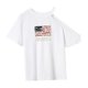 thumbnail image 4 of Camiseta de mujer verano clásico moda casual cuello redondo transpirable cuello redondo camiseta XL, 4 of 7