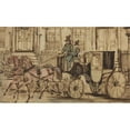 thumbnail image 2 of Constantin Guys 18x12 Black Ornate Wood Framed Double Matted Museum Art Print Titled - The Strawberry Roans, 2 of 5