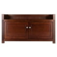 thumbnail image 5 of Winsome Wood Charleston Storage Bench, Walnut Finish, 5 of 9