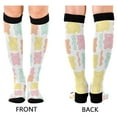 thumbnail image 4 of FORMRS Womens Knee High Socks Casual Long Thick Travel Daily Wear, 1 Pair, Cute Gummy Bears Pattern, 4 of 6
