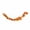 Orange, variant on Liamobondopolis 5.6 Ft Silvery Eucalyptus Pumpkin Pinecone Fall Garland Bendable Iron Wire Matte Mixed Foliage Decor for Front Porch Mantel Thanksgiving Halloween Farmhouse Display