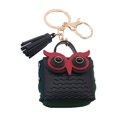 thumbnail image 2 of YYKihy Multipurpose Cute Mini Bag Keychain Leather Owl Tassel Keychain Owl Coi N Purse Keychain, 2 of 9