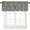 Retrofloral-5, variant on William Morris Vintage Floral Window Valance Curtain, Colorful Boho Flower Retro Botanical Plant Window Treatment Valances for Kitchen Living Room Café Décor 54''x18'', 1 Panel