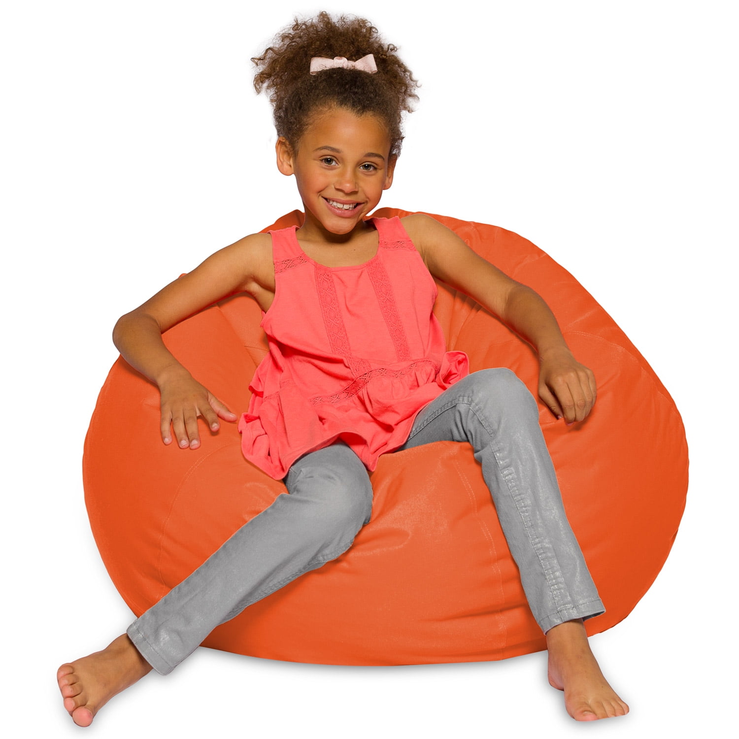 Posh Bean Bag Chair, Big Comfy Bean Bag Chair with Removable and Washable Covers for kids, teens
