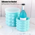 thumbnail image 3 of Ice Cube Mold Ice Trays, Ice Bucket Silicone Insulated Ice Cube Mold Double Ice Tray for Cocktail Cooling, 3 of 7
