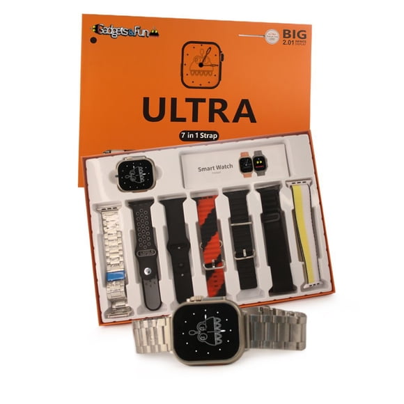 Reloj inteligente Gadgets&Fun 7 correas intercambiables.