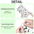 thumbnail image 4 of Black Halloween Bats Dish Drying Mat for Kitchen 1 Pack, Ultra Absorbent Microfiber Dishes Drainer Mats,18x24in(46x61cm), 4 of 4