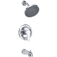 thumbnail image 1 of Designers Impressions 685755 Polished Chrome Tub Shower Combo Faucet - Single Handle Design - Convertible, 1 of 2