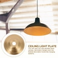 thumbnail image 2 of HINTRMENT brass lamp finial cap Golden Light Holder Indoor Lighting 1Set, 2 of 8