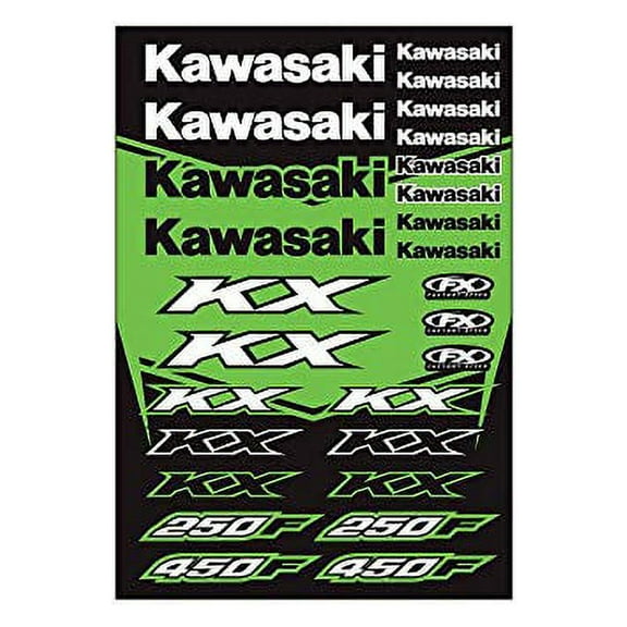 Factory Effex KAW KX Moto Sticker KIT