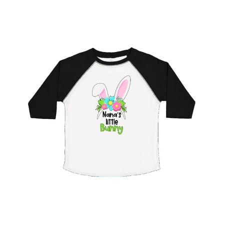 

Inktastic Nana s Little Bunny Cute Easter Bunny Ears Gift Toddler Boy or Toddler Girl T-Shirt