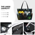 thumbnail image 3 of Balery Realistic Style Colorful Wolf A Beach Travel Bag - Water-Resistant, Large Capacity Lightweight Tote with 7 Pockets for Women and Men - Perfect for Beach, Pool, Gym, and Travel, 3 of 7