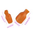 thumbnail image 2 of Lot de 10 Pinces à Ongles Réutilisables pour Ongles de Pied Outil de Retrait de Vernis Gel UV (Orange), 2 of 4