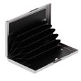 thumbnail image 4 of Credit Card Holder, Antimagnetic Card Organizer 6 Card Slots  For Credit Cards ,Black, 4 of 8