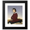 thumbnail image 2 of Charles David 15x18 Black Modern Framed Museum Art Print Titled - Portrait of a Young Horsewoman (1839), 2 of 5