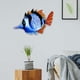 thumbnail image 3 of Decoración de la pared del arte de los pescados , esculturas de la pared de los ornamentos del arte de los pescados para la playa de la sala Azul Macarena Decoraciones de pared, 3 of 8