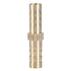 thumbnail image 4 of Daboolka Conector de tubo recto de púas de latón de 2 vías Accesorio de unión de tubo 6/8/10/12/14/16/20 mm, 4 of 8