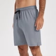 thumbnail image 5 of FRSASU Men's Workout Running Shorts Casual Lightweight Athletic Quick-Dry Gym Active Shorts with Pockets Gray, 5 of 7