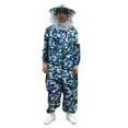 thumbnail image 1 of Traje de Apicultor Shamjiam con Capucha Ventilada Camuflaje Azul L, 1 of 8