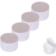 thumbnail image 2 of Juego de muebles de acero moderno de 4 pies con diseño blanco brillante para espacios elegantes, 2 of 4
