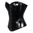 thumbnail image 3 of Overbust Corsets for Women Black Corset Top Waist Trainer Bustier Corset, 3 of 5