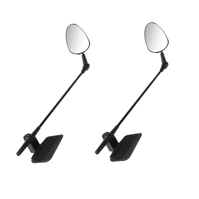 Wosthever 2 uds. Espejo para casco de bicicleta, espejo retrovisor ajustable para bicicleta, espejo ligero para bicicleta para montar en bicicleta de forma Ciclismo Wosthever OD014066-00