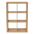 thumbnail image 6 of Better Homes & Gardens 6 Cube Storage Organizer, Light Honey, 6 of 10