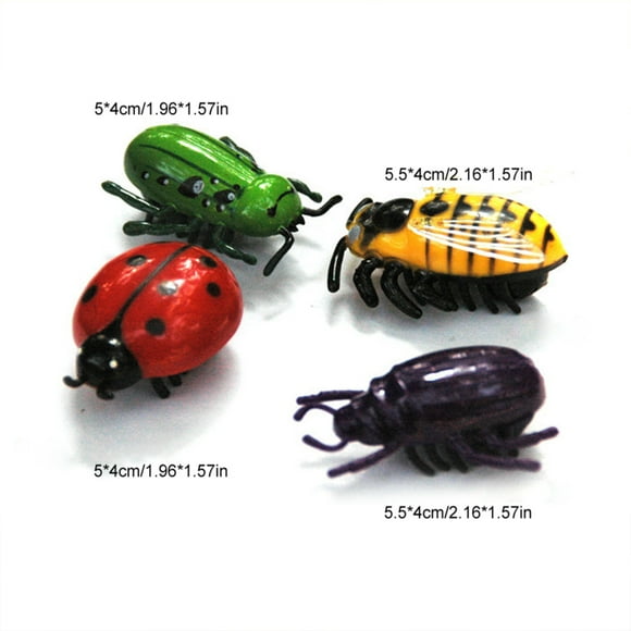 Mini Bichos Juguetes ANGGREK simulación Mariquita Juguetes Niños Insectos Electrónicos