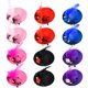 thumbnail image 1 of Patelai 12 Piezas Mini Clips para Sombrero Sombreros de Fiesta de Té para Niñas Tocado Mini Clips para el Cabello con Cinta Flores Plumas Sintéticas Malla Lazo Pasador Horquilla para Niñas Accesorio d, 1 of 5