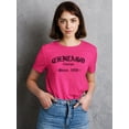 thumbnail image 2 of Chicago Gothic Style Banner T-Shirt Women -Image by Shutterstock, Female x-Large, 2 of 4