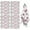 Pink Christmas Santa-1, variant on 2 Pcs Funny Kitchen Towels,Pink Christmas Santa Pattern Microfiber Dish Towels,Kitchen Tea Towels,Kitchen Towel Set (18" X 26")