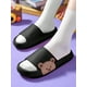 thumbnail image 2 of Fashionable Slides For Women, Cartoon Bear Pattern Single Band EVA Slippers, 2 of 4