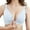 Sky Blue, variant on Bras for Women Bra 1 Lightweight Breathable Front-Open Maternity Nursing Bra with Gathered Cups for Comfortable Friendly Wear Blue XL