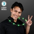 thumbnail image 2 of FlashingBlinkyLights Light Up Beaded Mardi Gras Necklace (Set of 12), 2 of 5