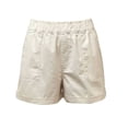 thumbnail image 1 of Short George para Dama, Pretina Ancha Beige Talla EG, 1 of 4