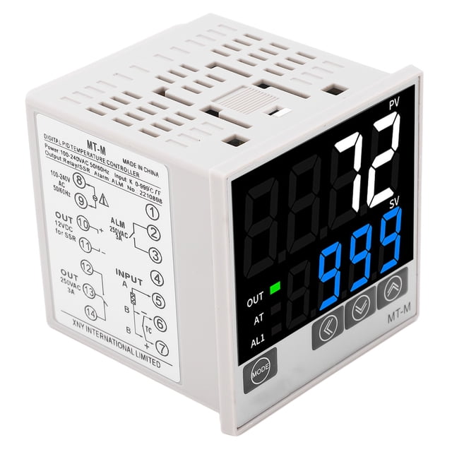 Temperature Control Instrument,PID Temperature Controller Kit Digital Display Temperature Controller PID Temperature Controller Kit Exquisite Design