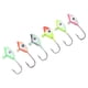 thumbnail image 1 of Accesorios de pesca, 6 piezas de plantillas de pesca en hielo Plantillas de pesca en hielo Jig Head Experiencia incomparable, 1 of 8