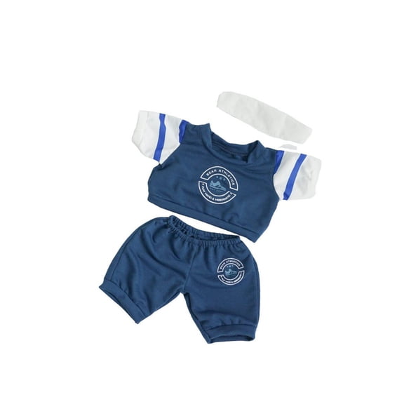 Boys Athletic Outfit for 14"-18" Stuffed Animals, Plush Toy Clothing Set
