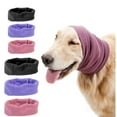 thumbnail image 1 of Mascota Gato Perro Orejeras Anti-ruido Aseo Ropa Turbante Suave negro S Sincero Electrónica, 1 of 5