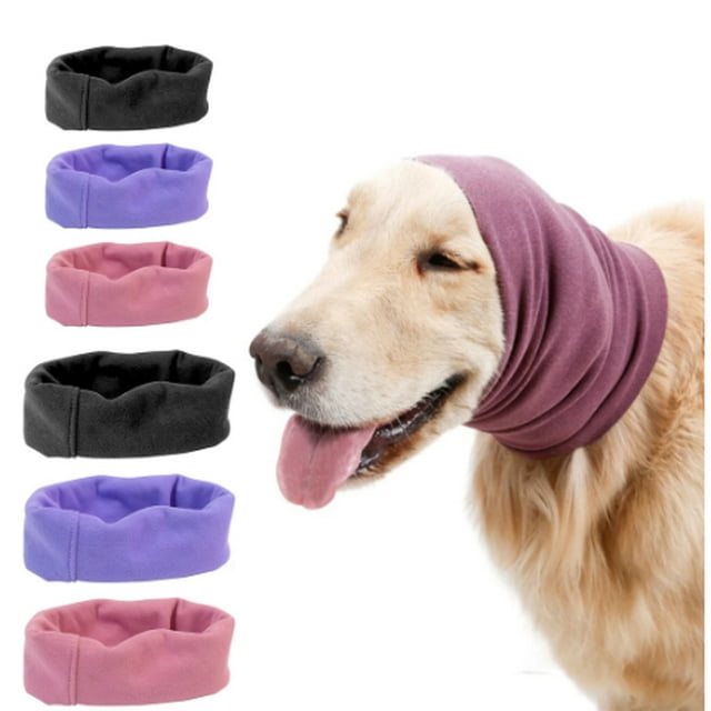 Mascota Gato Perro Orejeras Anti-ruido Aseo Ropa Turbante Suave negro S Sincero Electrónica