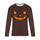 thumbnail image 5 of Amzcrzy Sudadera Para Hombre, Moda Informal, Estampado Deportivo, Manga Larga, Cuello Redondo, Blusas, Camisas, Café, L, 5 of 5