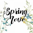 thumbnail image 3 of Grey, Jace 12x12 Black Modern Framed Museum Art Print Titled - Spring Love, 3 of 5